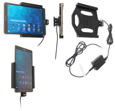 Автодержатель BRODIT для Samsung Galaxy Tab S 8.4 с Molex 2A адаптером [513652]