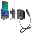 Автодержатель BRODIT для Samsung Galaxy Alpha с USB кабелем и адаптером на 12V [521658]
