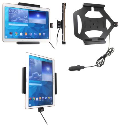 Автодержатель BRODIT для Samsung Galaxy Tab S 10,5 с USB кабелем и адаптером на 12 V [521653]