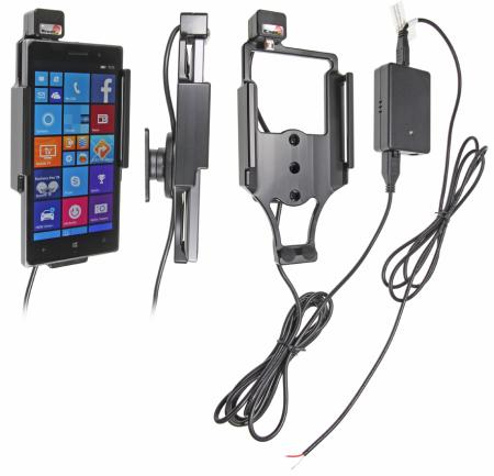 Автодержатель BRODIT для Nokia Lumia 830 с Molex 2A адаптером [513702]
