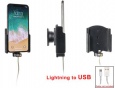 Автодержатель BRODIT для Apple iPhone X/Xs/11 Pro без чехла для использования с Apple Original Lightning to USB Cable [514997]