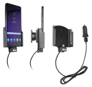 Автодержатель BRODIT для Samsung Galaxy S9 Plus с автозарядкой USB [721039]