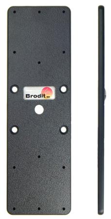 Монтажная пластина Brodit для горизонтального расширения, 155x50x5mm [215436]