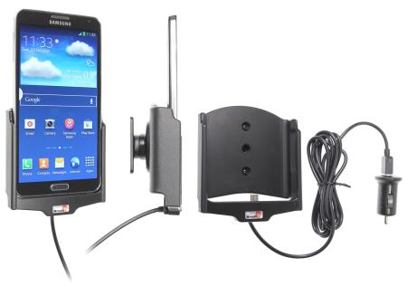 Автодержатель BRODIT для Samsung Galaxy Note 3 SM-N9005 с автомобильной зарядкой [521564]
